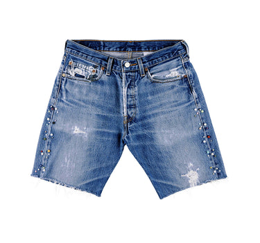 Commons Denim Short Indigo Blue (9)