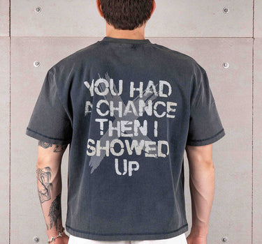 Commons No Mercy You Had a Chance Tee Washed Navy