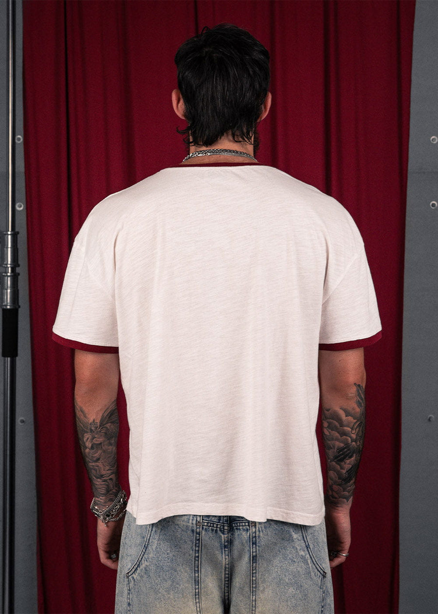 Commons Studios Kyotsu Ringer Tee Plum