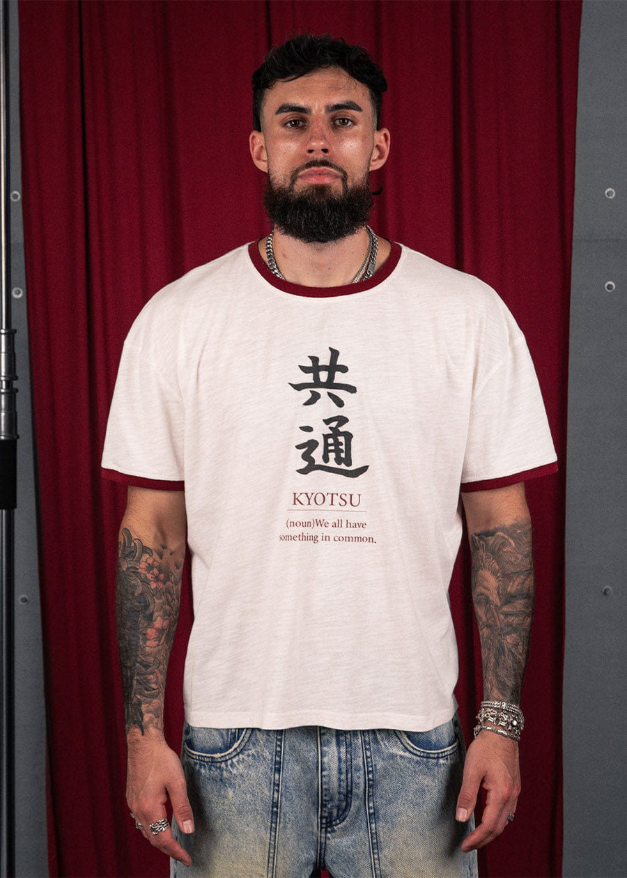 Commons Studios Kyotsu Ringer Tee Plum