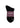 Commons Scrunch Crew Sock Black & Cream (2-Pack)