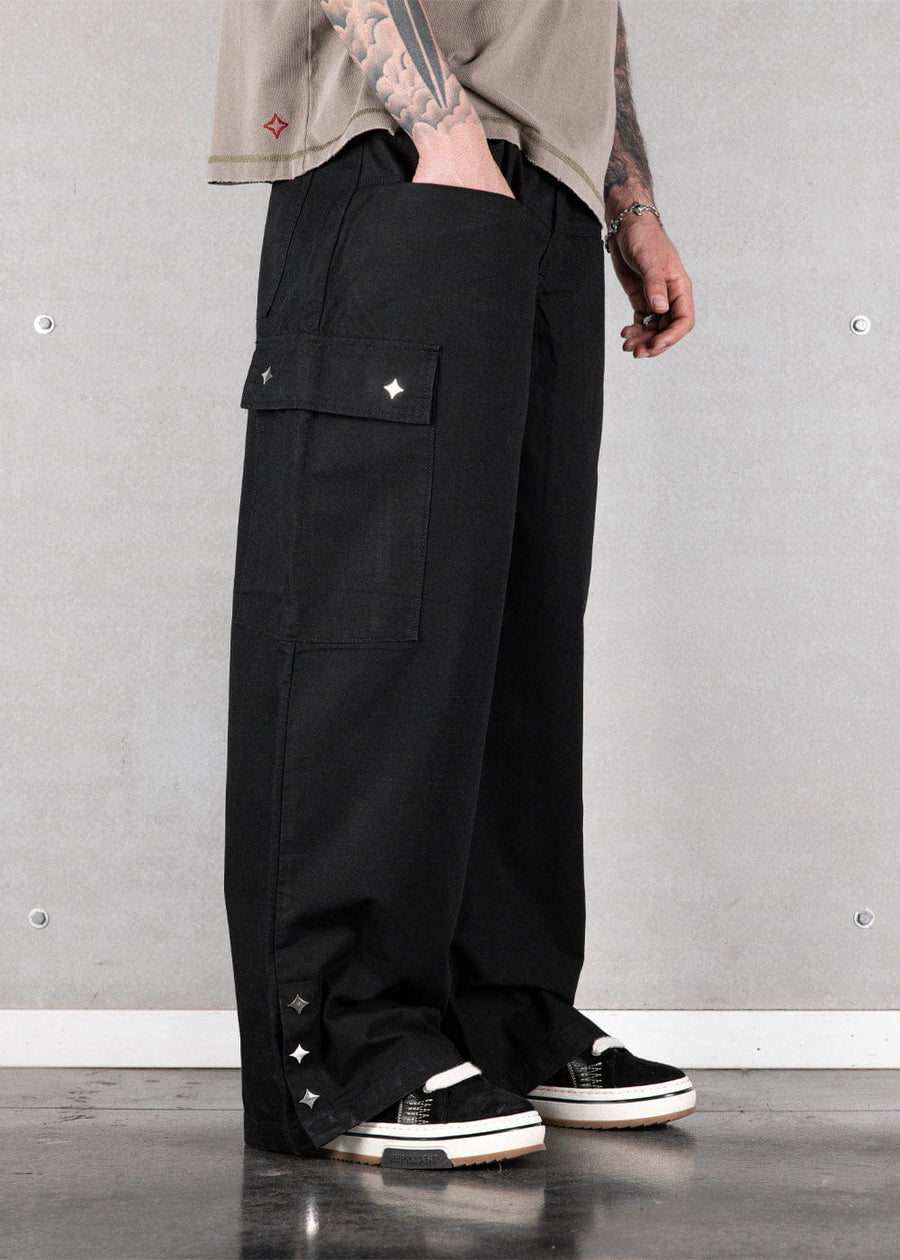 Commons Ripstop Cargo Pant Black