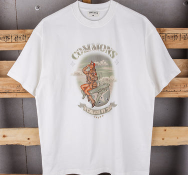 Commons 'Vintage Valor' White Tee