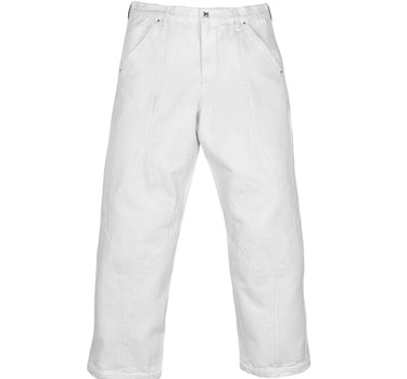 Commons Double Knee Star Denim Pant White