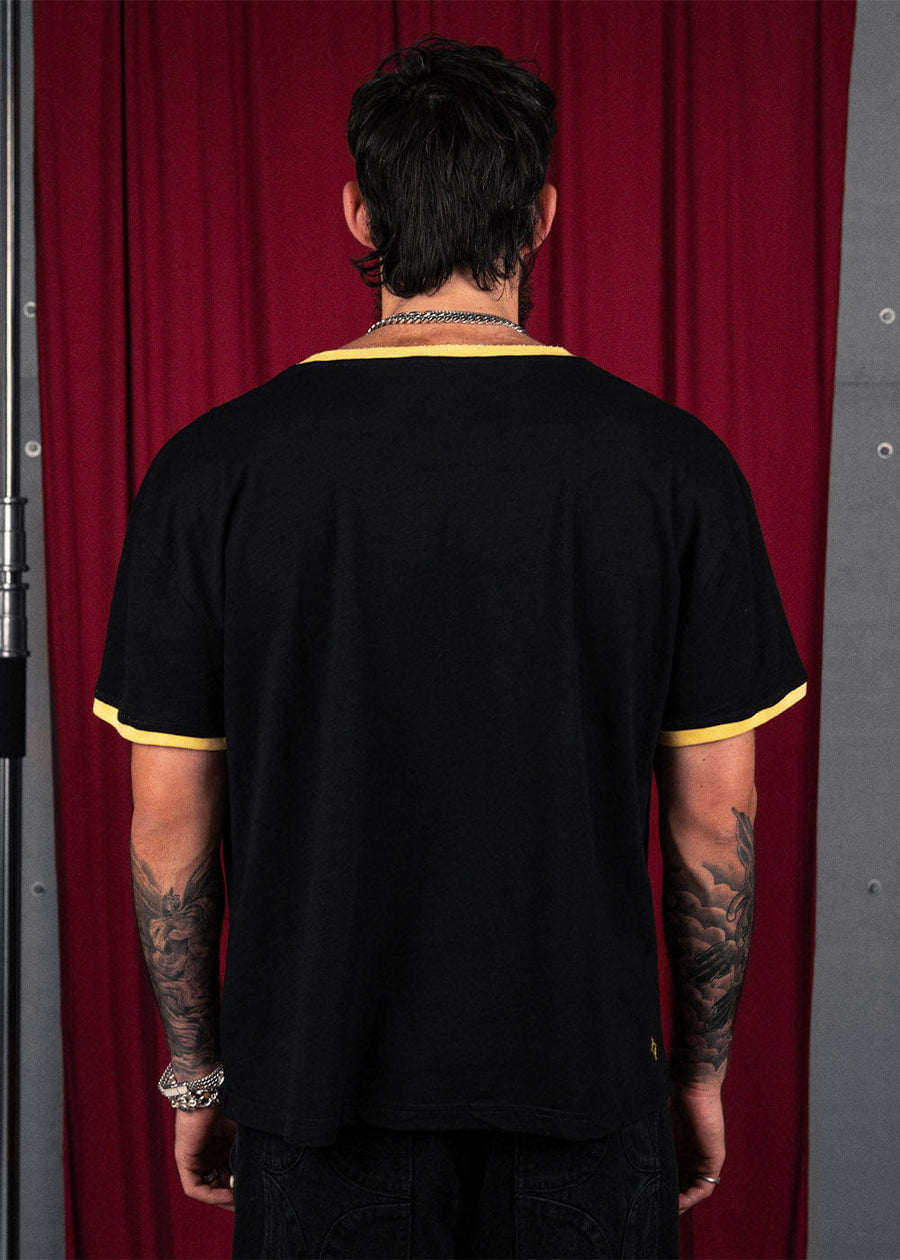Commons Studios Kanpai Ringer Tee Yellow